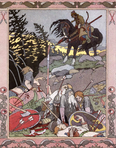 Глеб попадает в дружину к Князю Яромиру