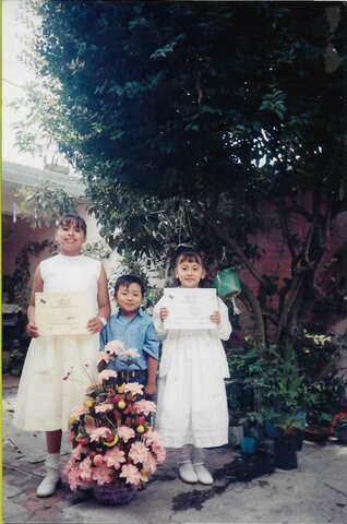 Tercer lugar de aprovechamiento escolar 2do. Primaria