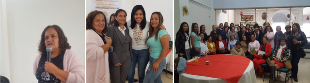 Exponiendo estado actual de Mujer en el Departamento