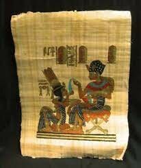 Drawings on Papyrus Paper