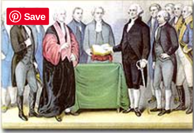 George Washington the 1st president