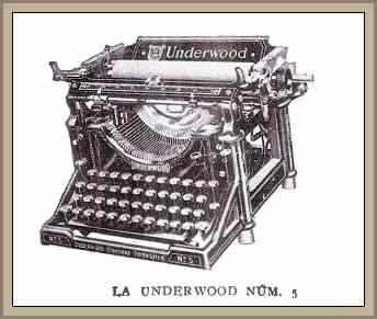 Máquina de escribir