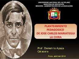 Unidad II. José Carlos Mariátegui