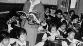 Timeline: Logros educativos en México entre 1964 y 1988.  por Alicia Vega España