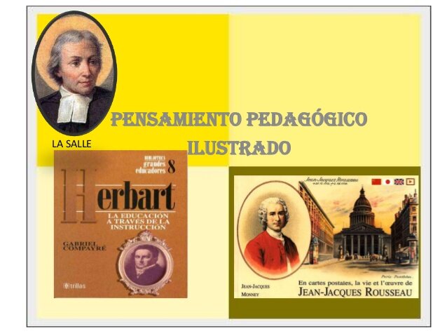 Pensamiento pedagógico Ilustrado