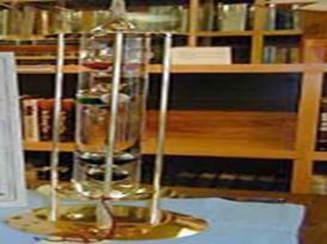 Gallileo invents the Thermometer