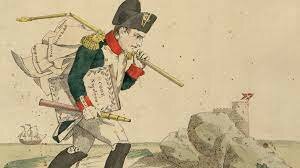 Abdication de Napoléon à Fontainebleau. Exil à l’île d'Elbe.