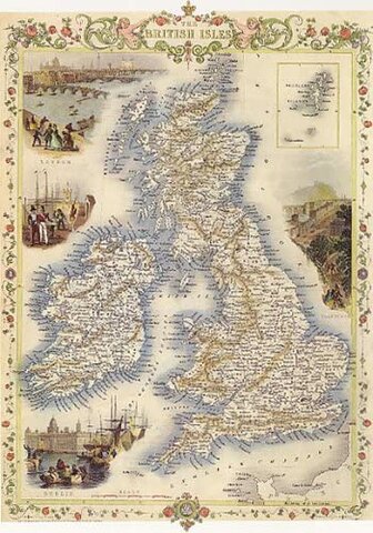 Scotland and Ireland send representatives to the Parliament