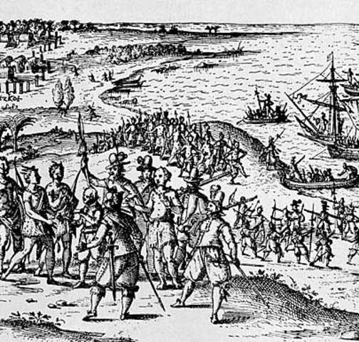 Ships arrived at Cape Comfort