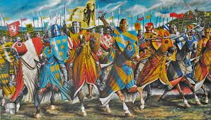 Dante paricipate as a calvaryman