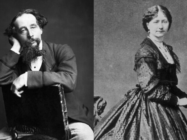 Charles Dickens and Catherine Hogarth separate
