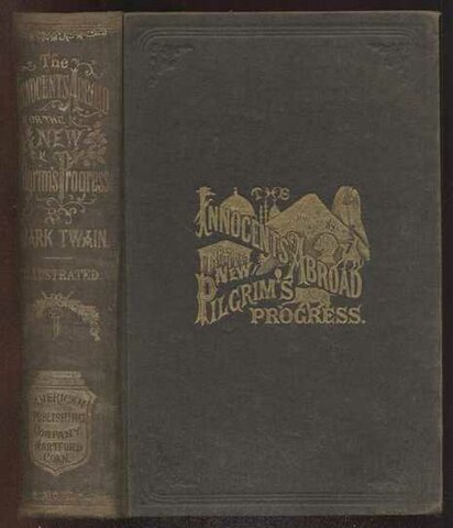 Mark Twain's First Book "The Innocents Abroad" is Published