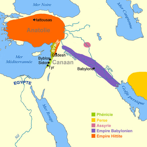 Les hittites entrent dans l'histoire