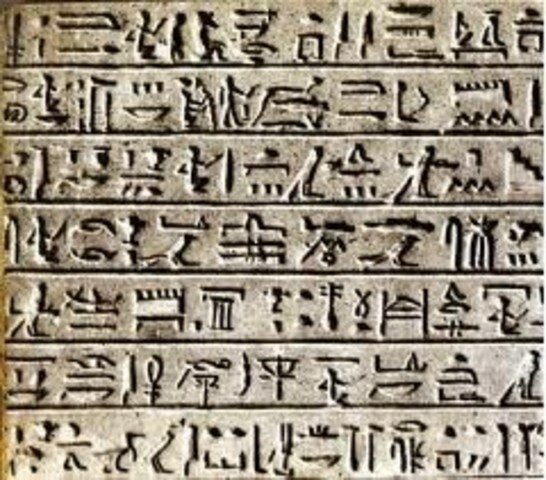 (3.100 A.C) La escritura.