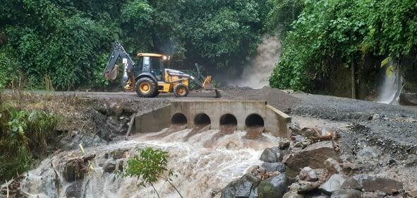Incidentes por lluvias