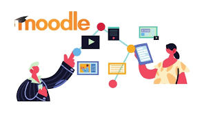Aparece MOODLE