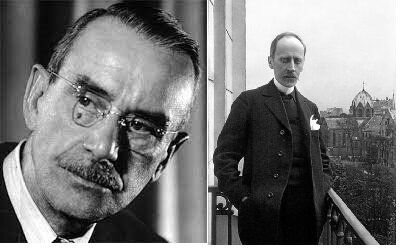 Thomas Mann y Romain Rolland
