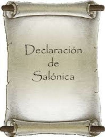 Declaración de Salónica 1997