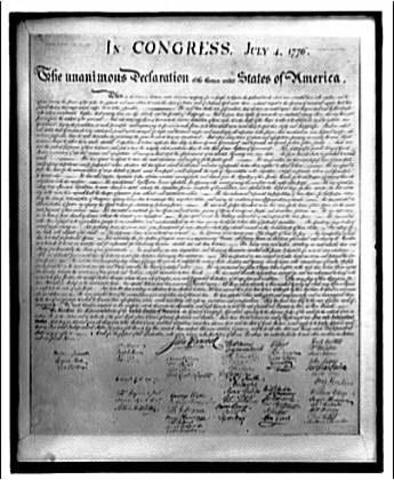 Declaration of Independence