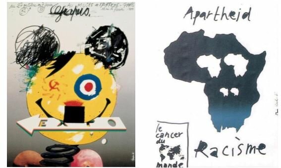 Carteles, activismo social.