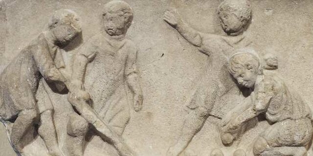 La infancia en la antigua roma