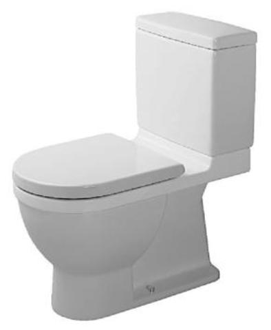 Flushing toilet invented