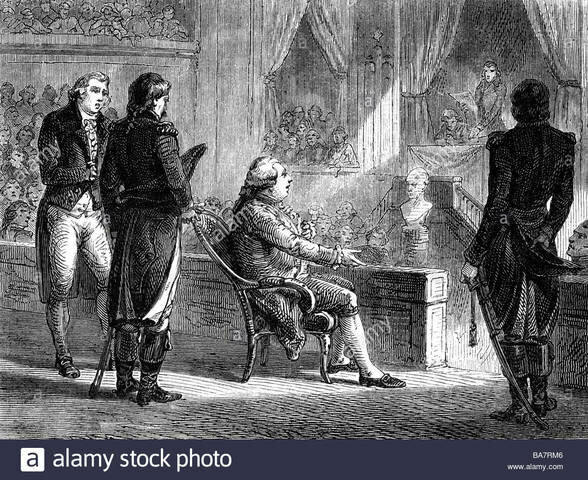 The trial and execution of Louis XVI