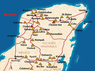 TUTUL DESTRUYE CIUDAD DE MAYAPAN