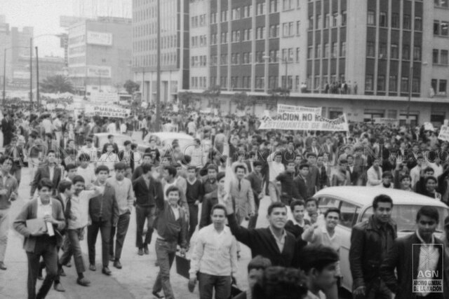 Movimiento estudiantil de 1968 en México.