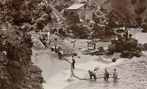 Primer cable transoceánico para el teléfono