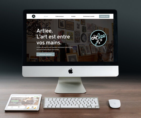 Développement du site Artlee.fr