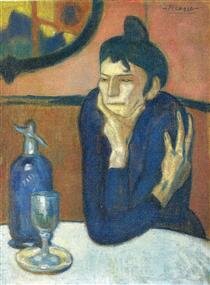 The absinthe drinker