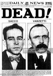Sacco and Vanzetti Executed