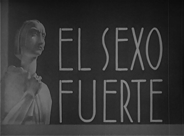 El sexo fuerte