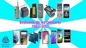 evolución de los celulares