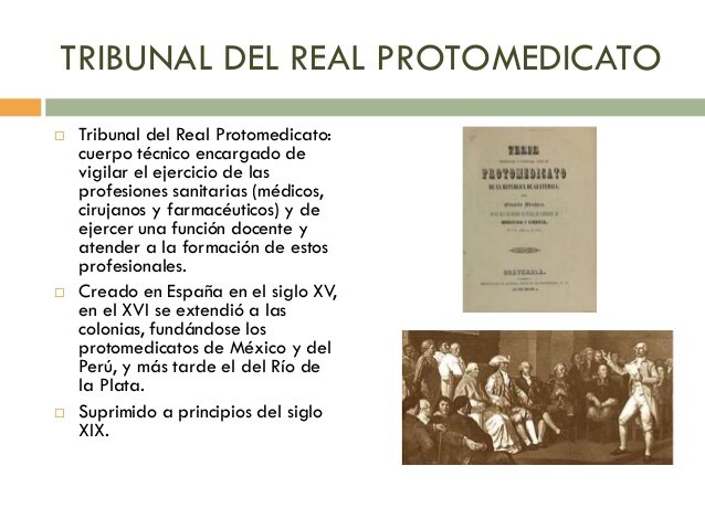 Tribunal de Protomedicato Fundado por los Reyes Católicos