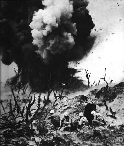 Marines Invade Iwo Jima
