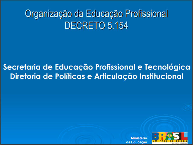 Elogiado Decreto 5.154