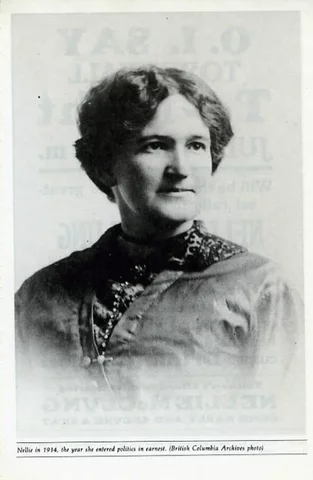 Suffragist Nellie McClung
