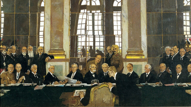 Treaty of Versailles Signed