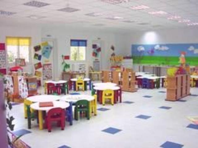 Entrada a la guardería.