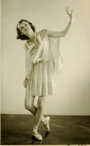 Audrey Hepburn-Ballerina before actress