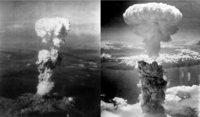 Atomic Bombards of Hiroshima and Nagasaki