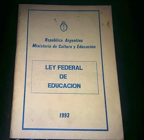 Ley 24195 Federal de Educación