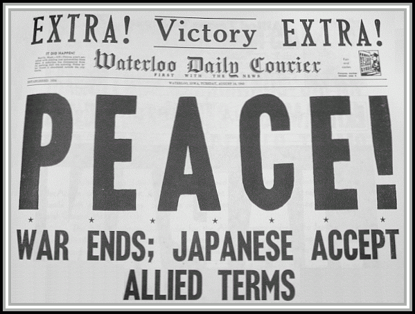 The defeat of Japan