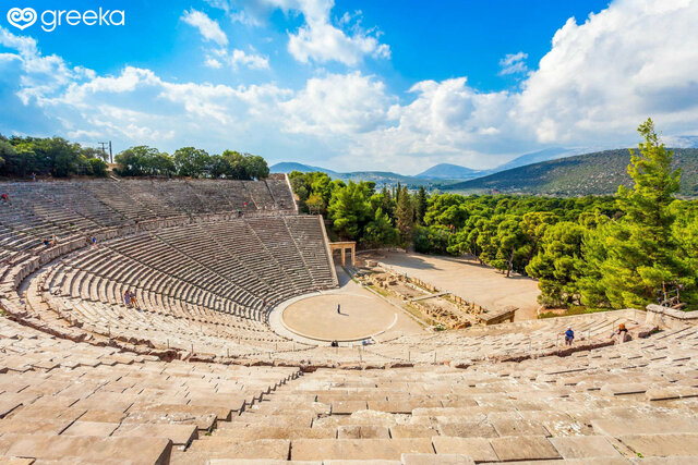 340 B.C. The Theatre at Epidaurus was Built