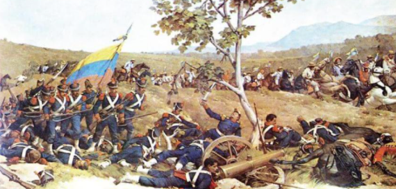 Batalla de Boyacá. Colombia