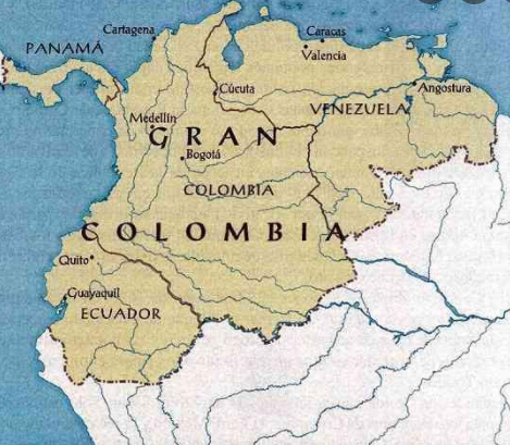 Disolución de la Gran Colombia. Colombia