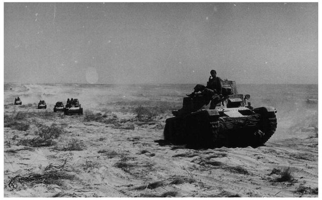 Mussolini invades Egypt