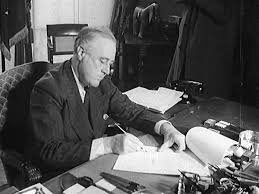 U.S. President Franklin D. Roosevelt "Lend-Lease Act"